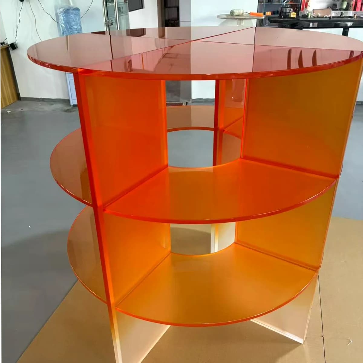 CNC machined Acrylic PMMA production capability 2