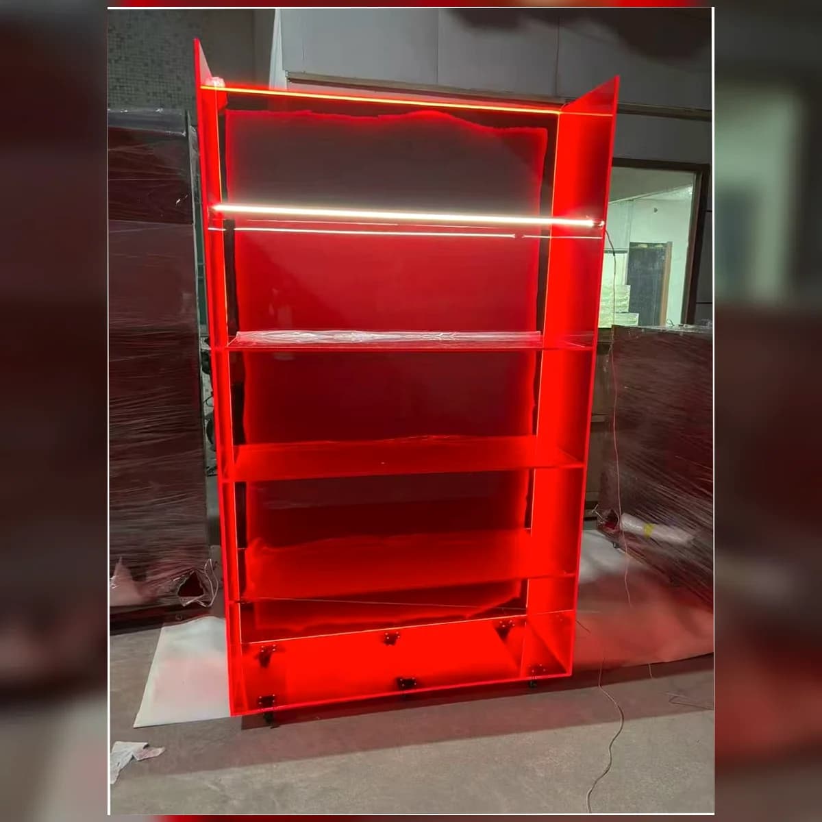Acrylic PMMA industrial application and finished component example