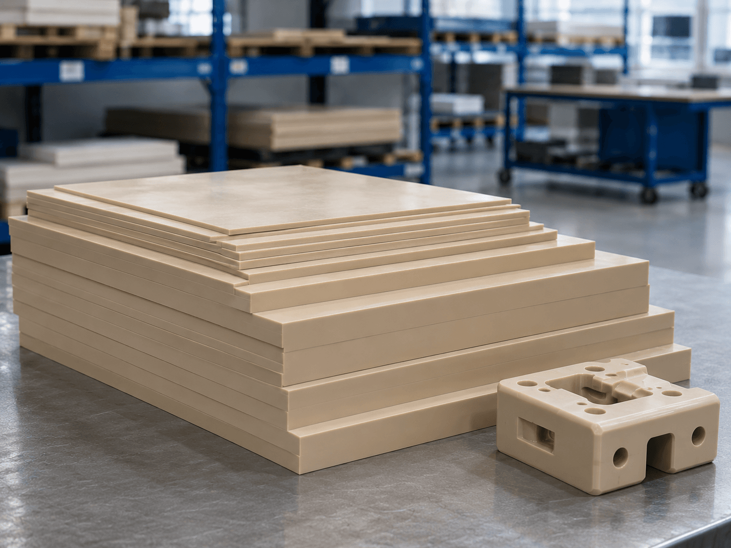 PEEK Sheet product hero image for industrial buyers