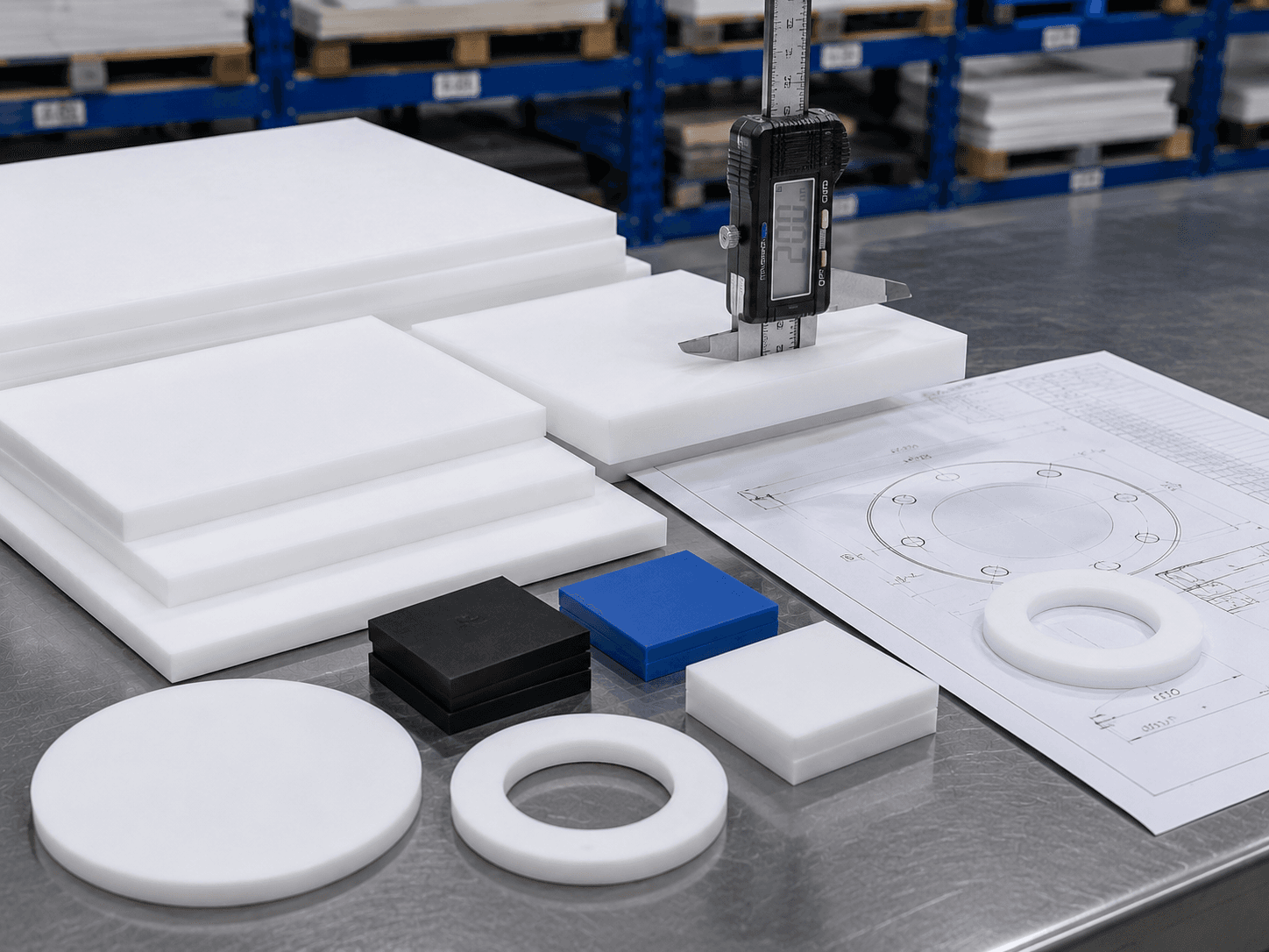 PTFE / Polytetrafluoroethylene ptfe sheet for industrial buyers