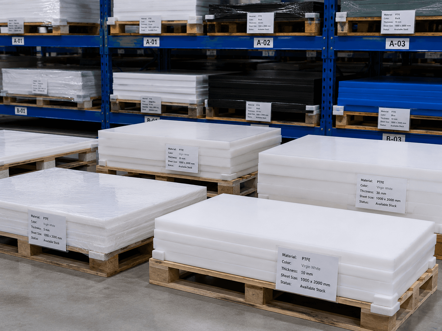 CNC machined PTFE / Polytetrafluoroethylene production capability 2