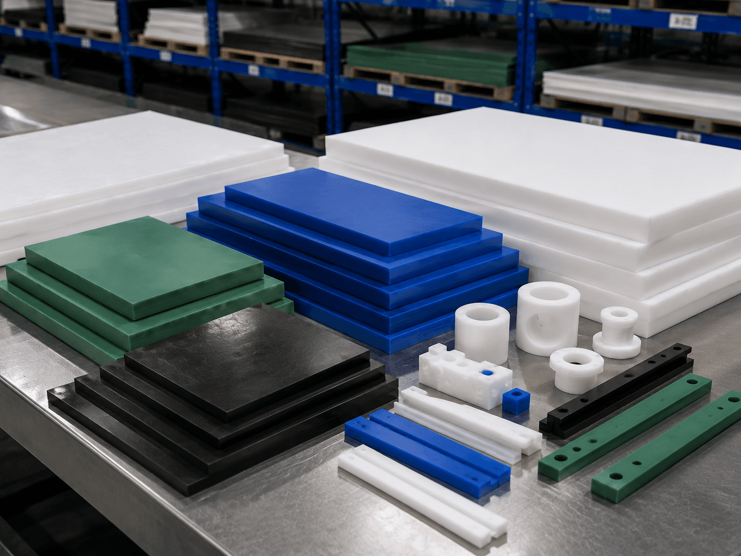 UHMWPE Sheet industrial material supplied for machining and fabrication