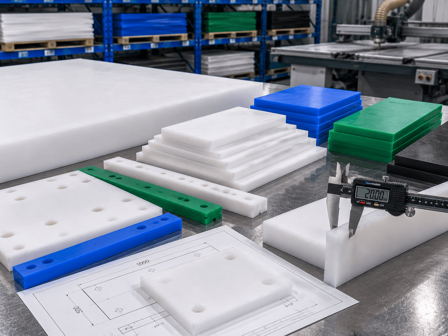 UHMWPE Sheet rod & bar for industrial buyers