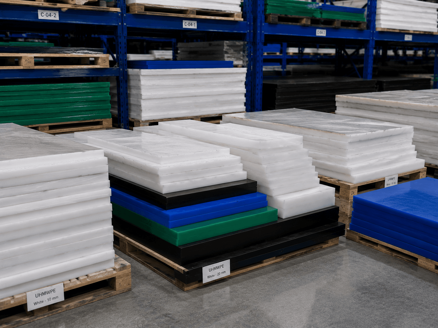 CNC machined UHMWPE Sheet production capability 2